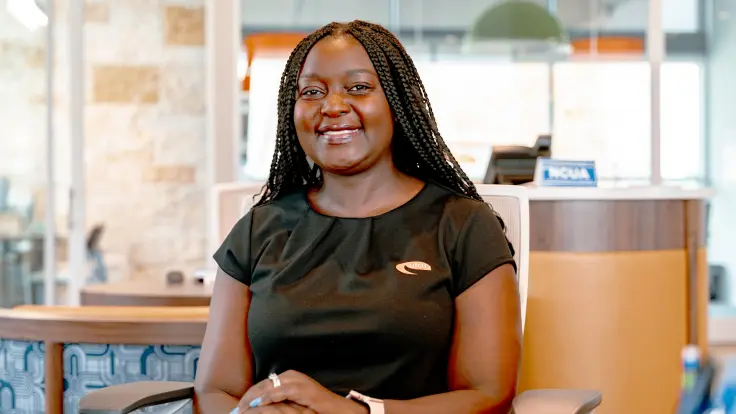 A member of UFCU's staff is ready to talk with you and share her knowledge.