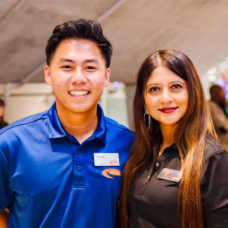 UFCU Employees at a company event