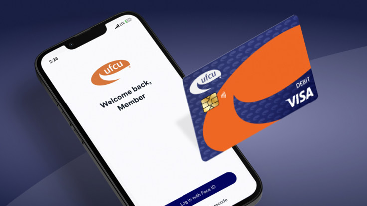 The UFCU Mobile app