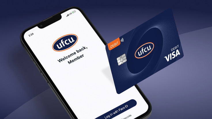 The UFCU Mobile app